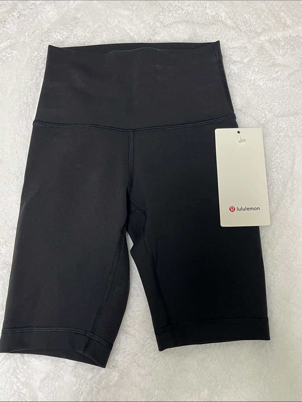 🆕 Lululemon Wunder Train High-Rise Bike Shorts 8” in Black, size 2